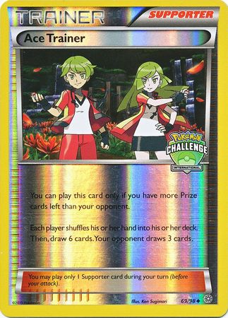 Ace Trainer (69/98) (International Challenge Promo) [XY: Ancient Origins]