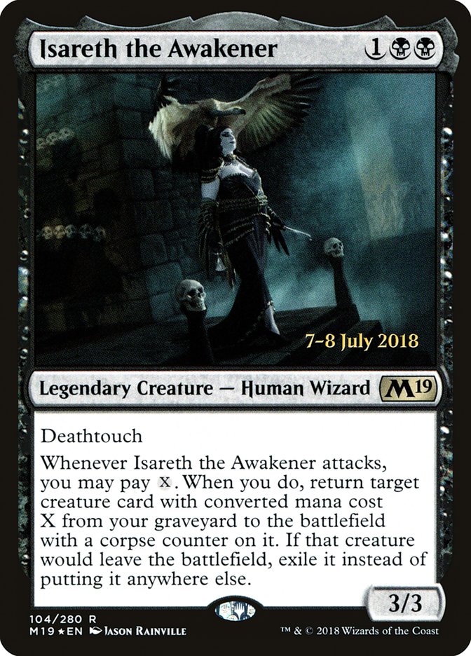 Isareth the Awakener  [Core Set 2019 Prerelease Promos]