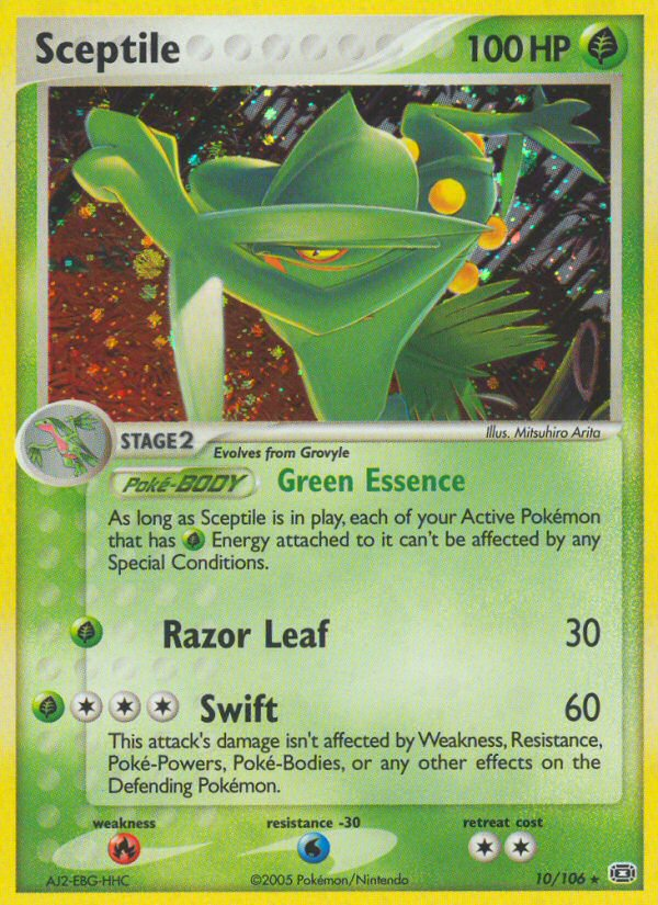 Sceptile (10/106) [EX: Emerald]