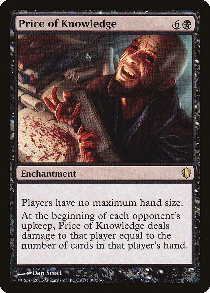 Price of Knowledge [Commander 2013]