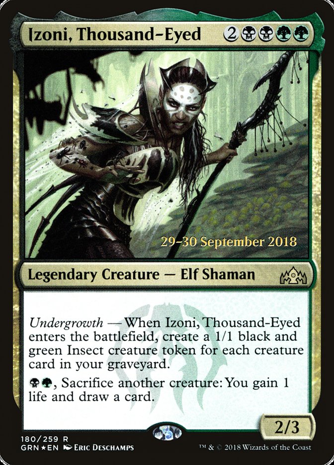 Izoni, Thousand-Eyed  [Guilds of Ravnica Prerelease Promos]