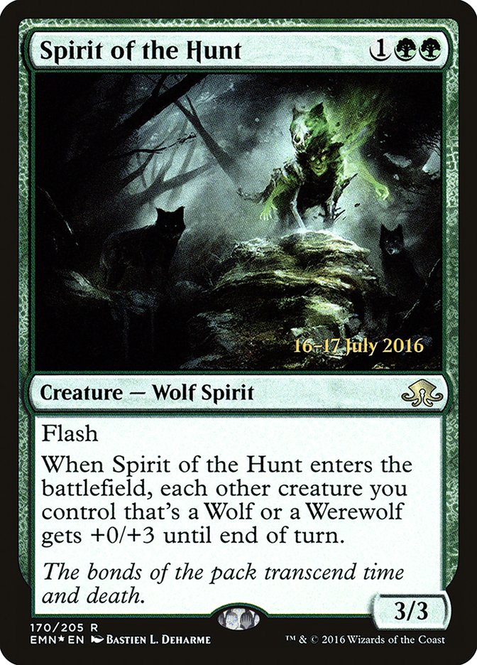 Spirit of the Hunt  [Eldritch Moon Prerelease Promos]