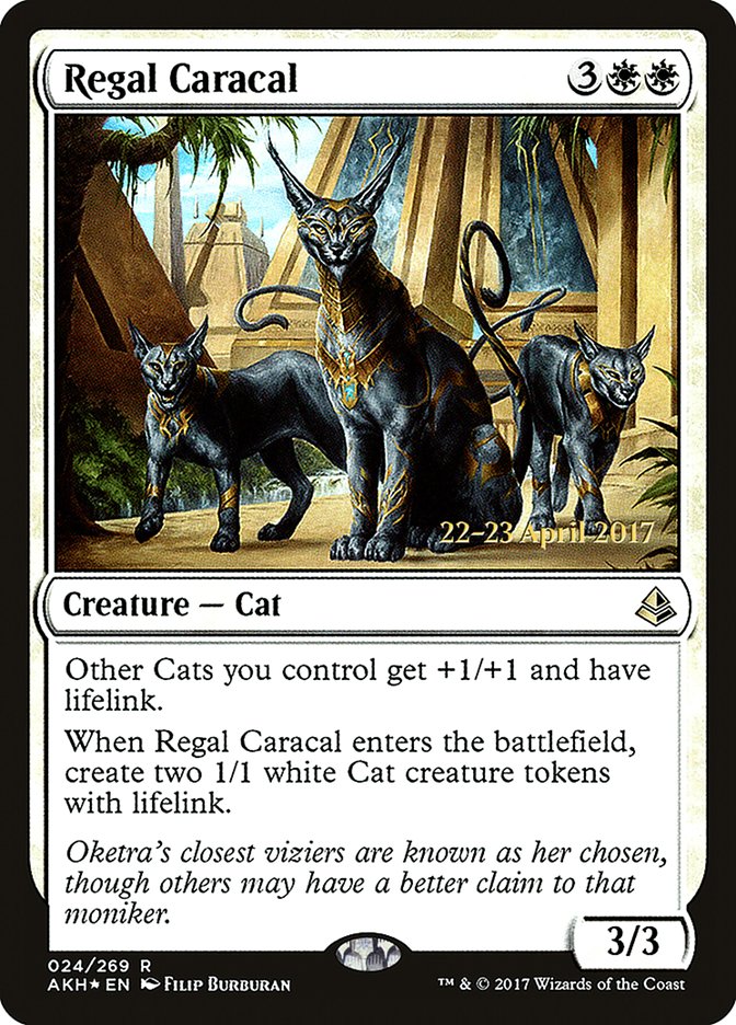 Regal Caracal  [Amonkhet Prerelease Promos]