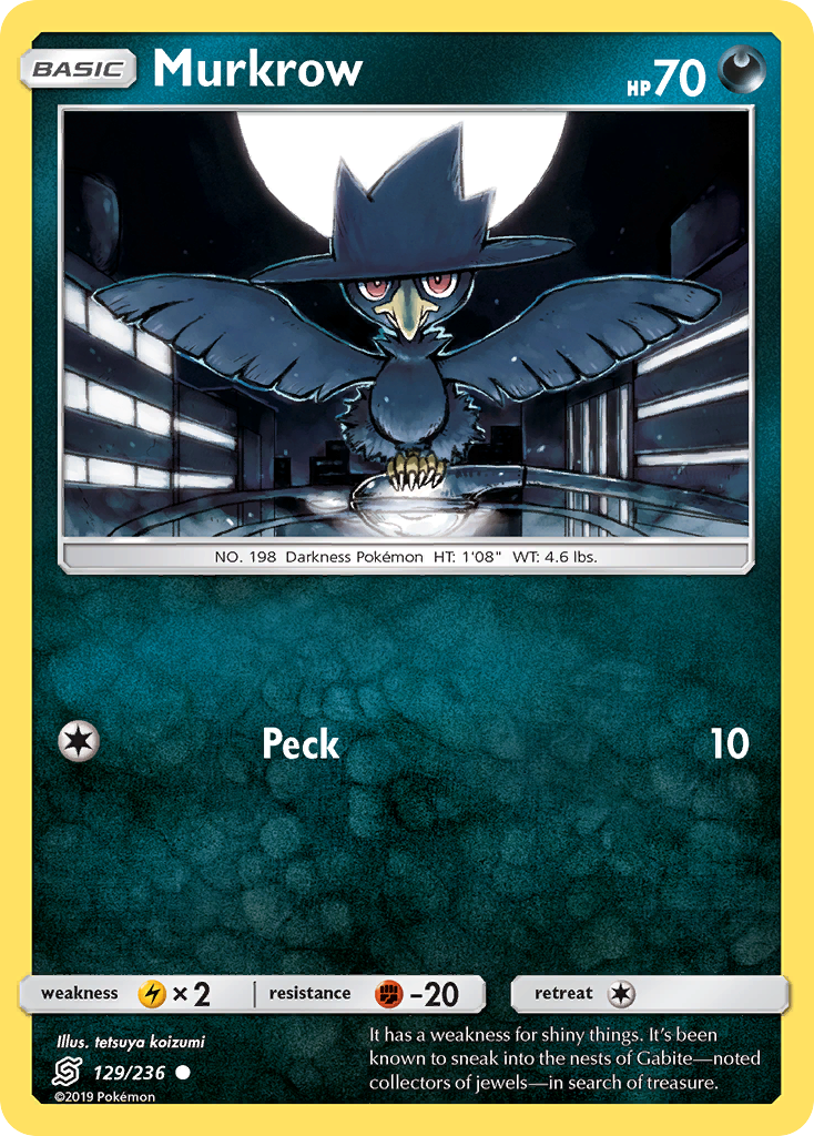 Murkrow (129/236) [Sun & Moon: Unified Minds]