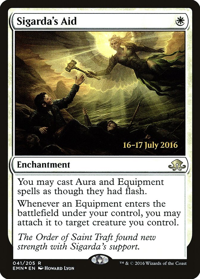 Sigarda's Aid  [Eldritch Moon Prerelease Promos]