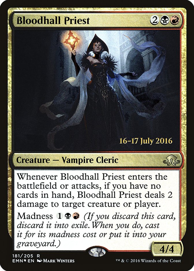 Bloodhall Priest  [Eldritch Moon Prerelease Promos]