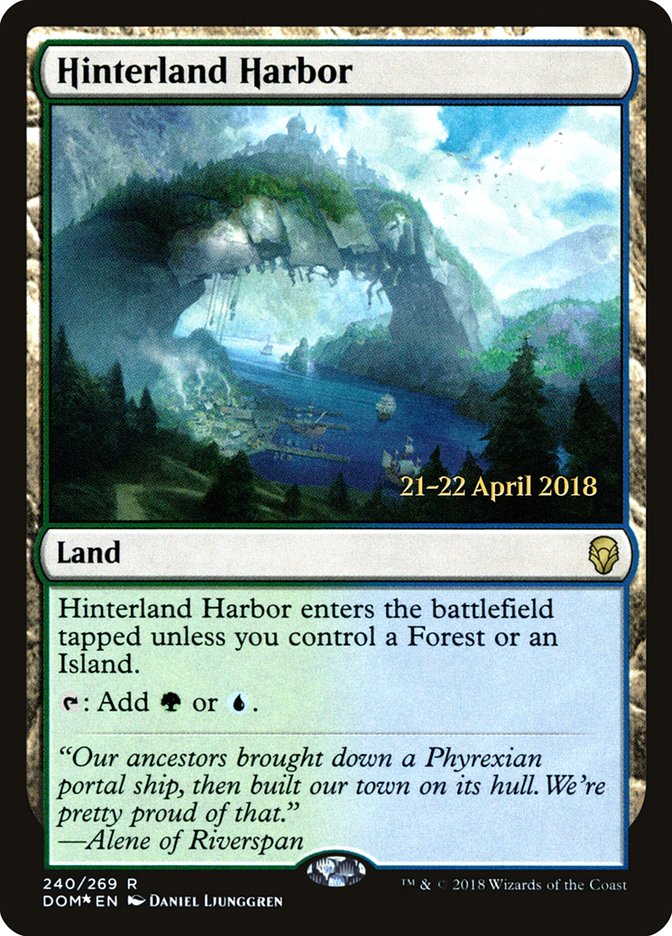 Hinterland Harbor  [Dominaria Prerelease Promos]