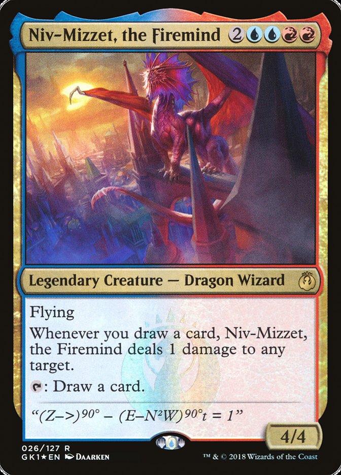 Niv-Mizzet, the Firemind [GRN Guild Kit]