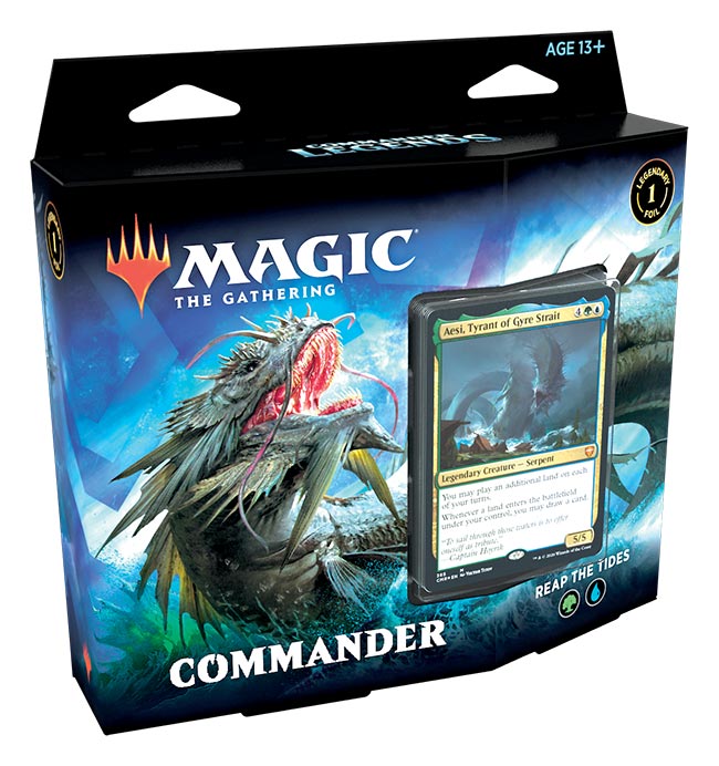 Commander Legends Commander Deck: Reap the Tides