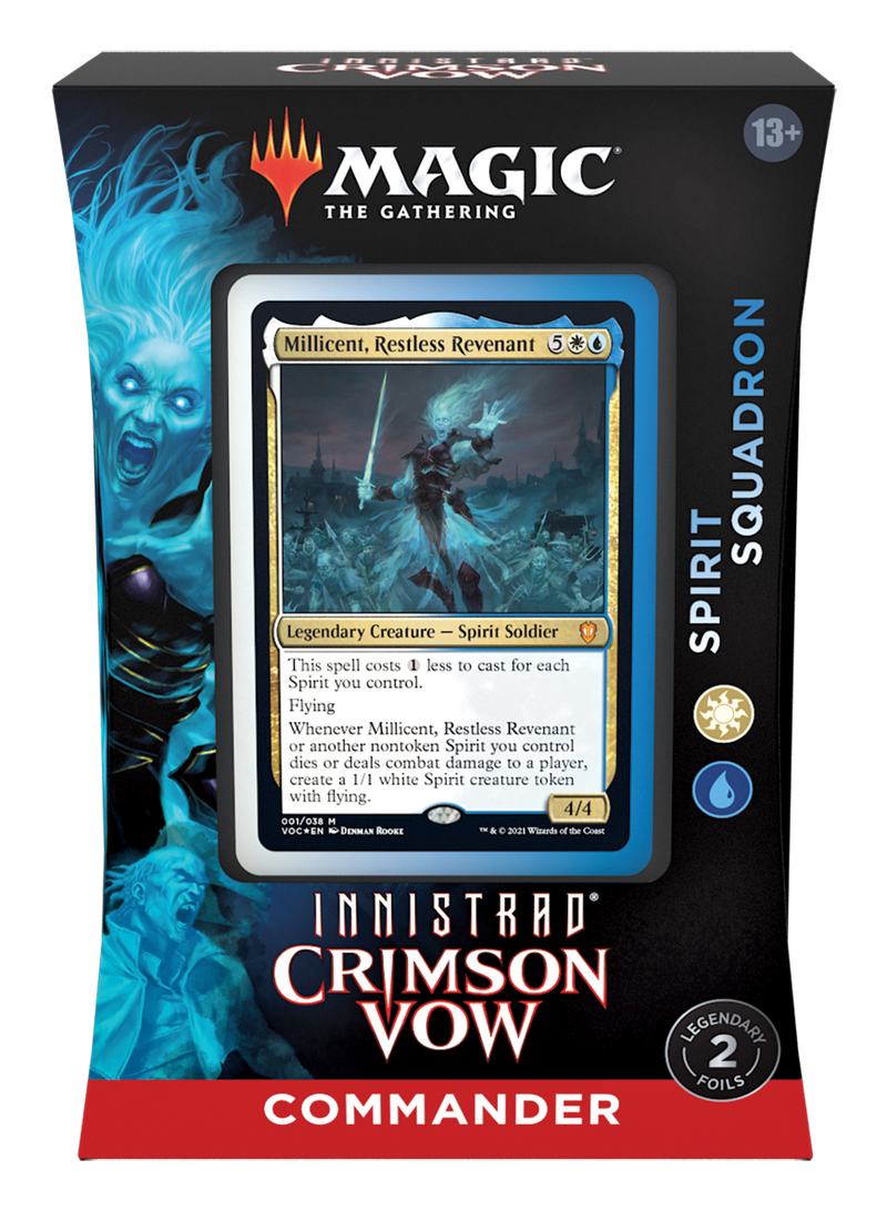 Innistrad: Crimson Vow Commander Deck - Spirit Squadron (White-Blue)