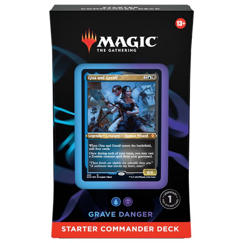 Starter Commander Deck - Grave Danger (Blue-Black)