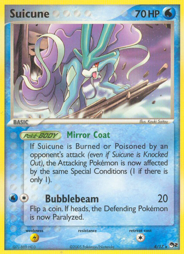 Suicune (4/17) [POP Series 2]