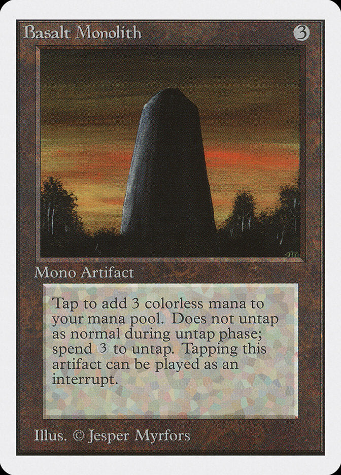 Basalt Monolith [Unlimited Edition]