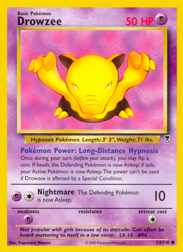 Drowzee (73/110) [Legendary Collection]