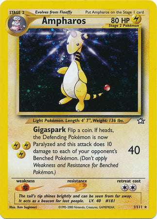 Ampharos (1/111) [Neo Genesis Unlimited]