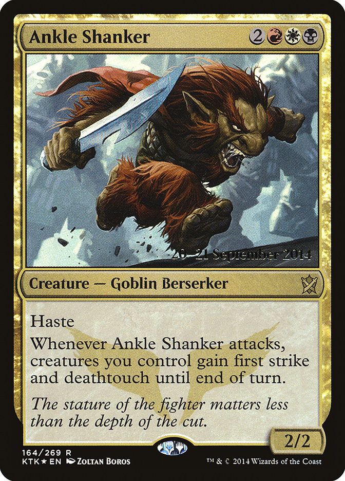 Ankle Shanker  [Khans of Tarkir Prerelease Promos]