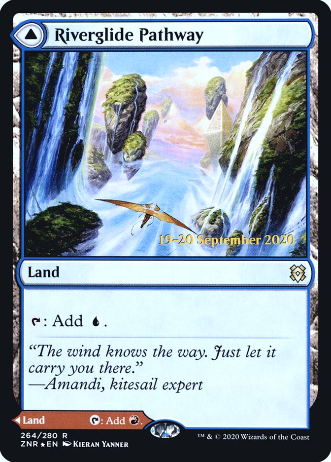 Riverglide Pathway // Lavaglide Pathway  [Zendikar Rising Prerelease Promos]