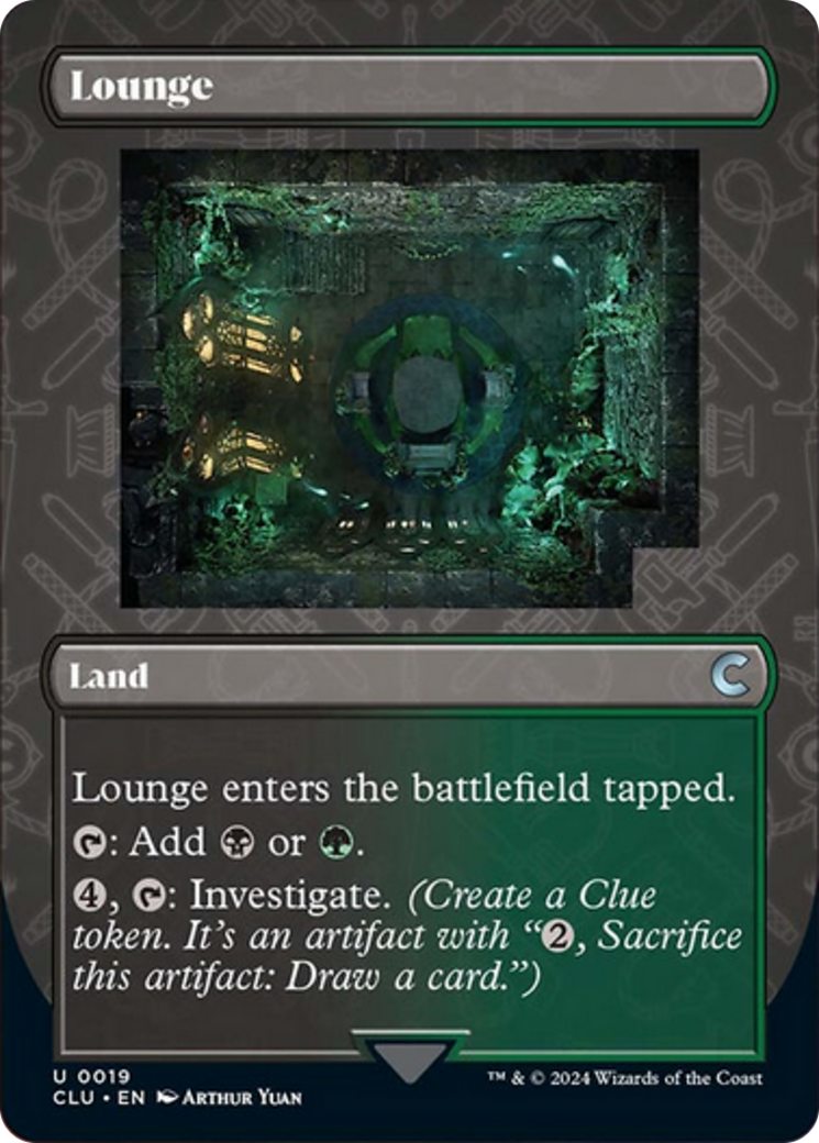 Lounge (Borderless) [Ravnica: Clue Edition]