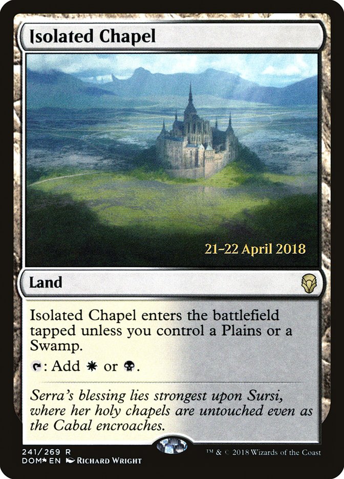 Isolated Chapel  [Dominaria Prerelease Promos]