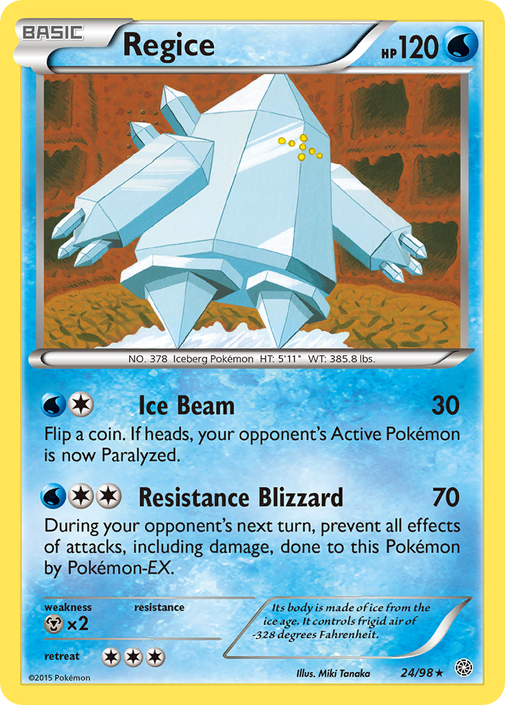 Regice (24/98) [XY: Ancient Origins]