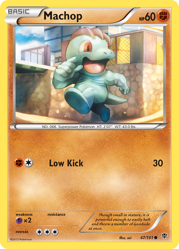 Machop (47/101) [Black & White: Plasma Blast]