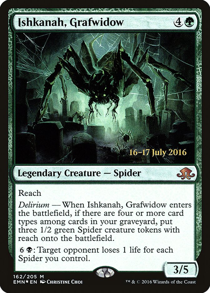 Ishkanah, Grafwidow  [Eldritch Moon Prerelease Promos]