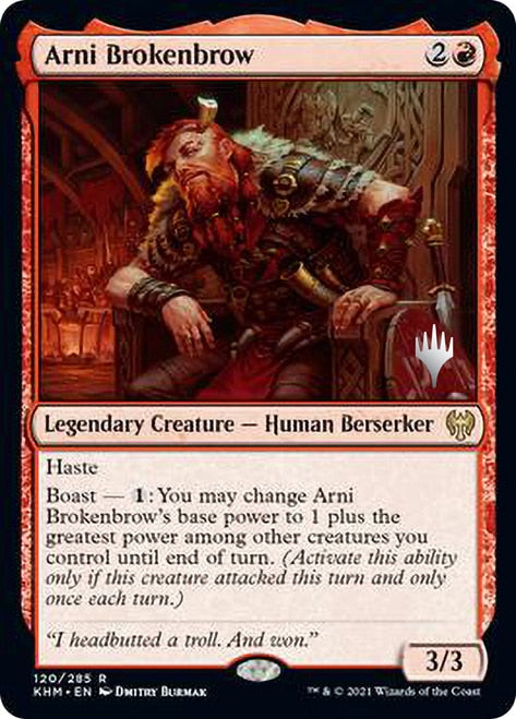 Arni Brokenbrow [Kaldheim Promo Pack]