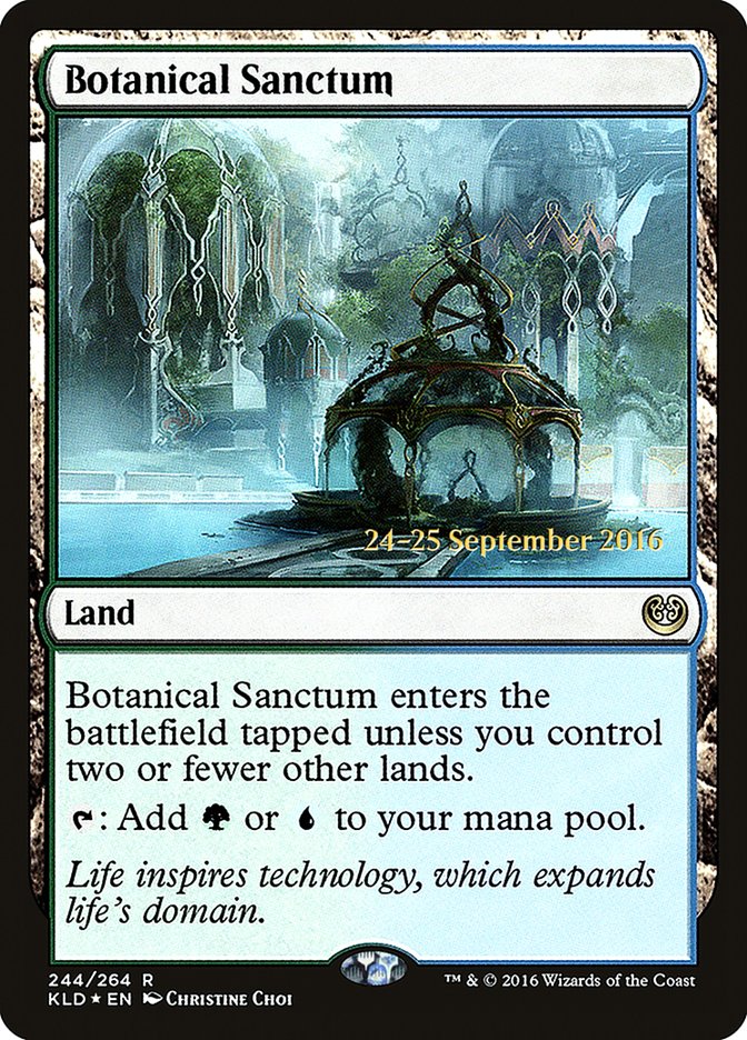 Botanical Sanctum  [Kaladesh Prerelease Promos]