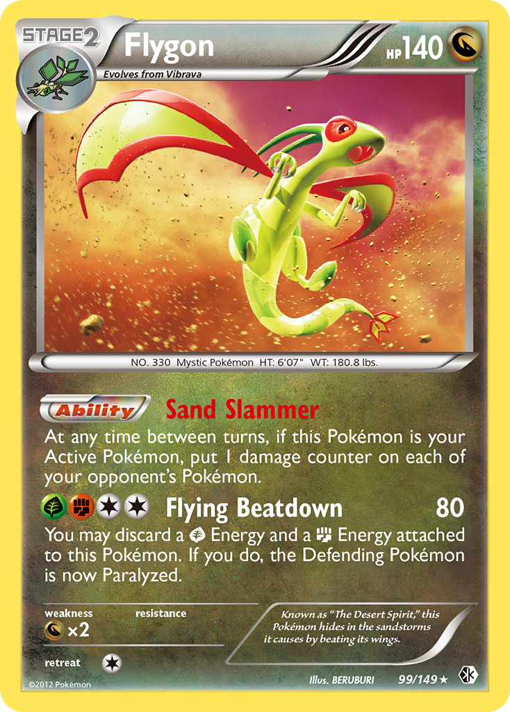 Flygon (99/149) [Black & White: Boundaries Crossed]