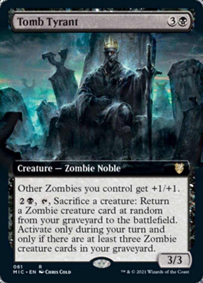 Tomb Tyrant (Extended) [Innistrad: Midnight Hunt Commander]