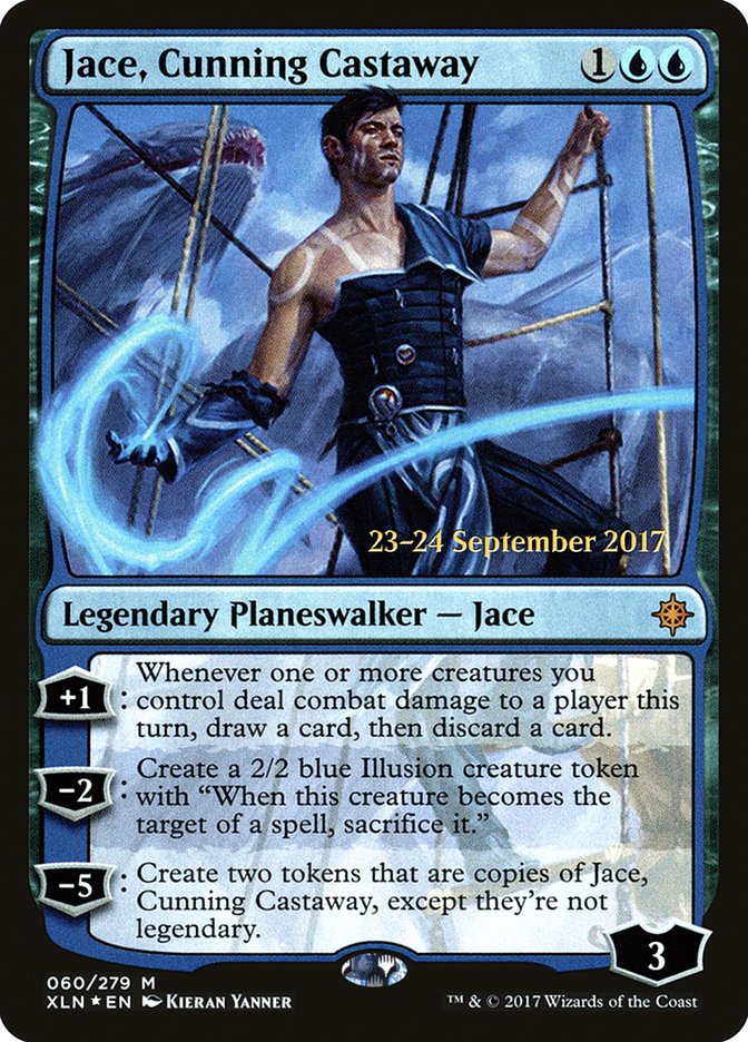 Jace, Cunning Castaway  [Ixalan Prerelease Promos]