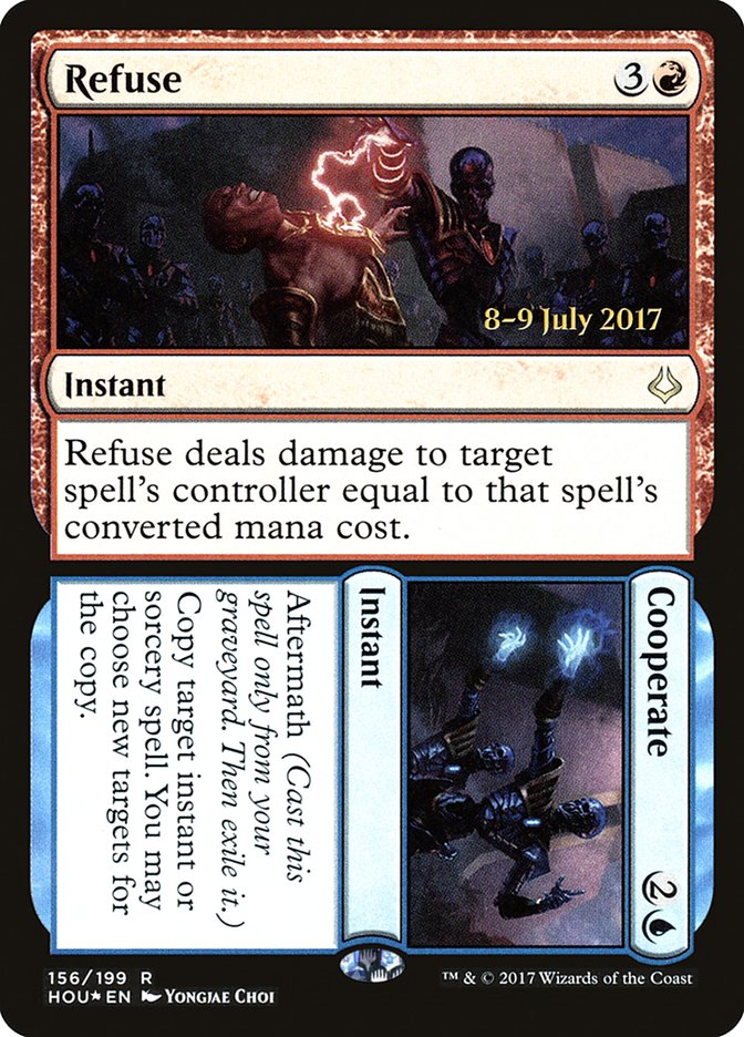 Refuse // Cooperate  [Hour of Devastation Prerelease Promos]