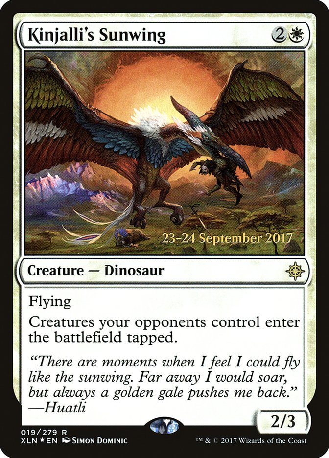 Kinjalli's Sunwing  [Ixalan Prerelease Promos]