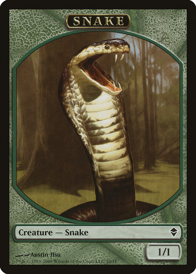 Snake [Zendikar Tokens]