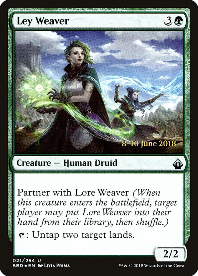 Ley Weaver  [Battlebond Prerelease Promos]