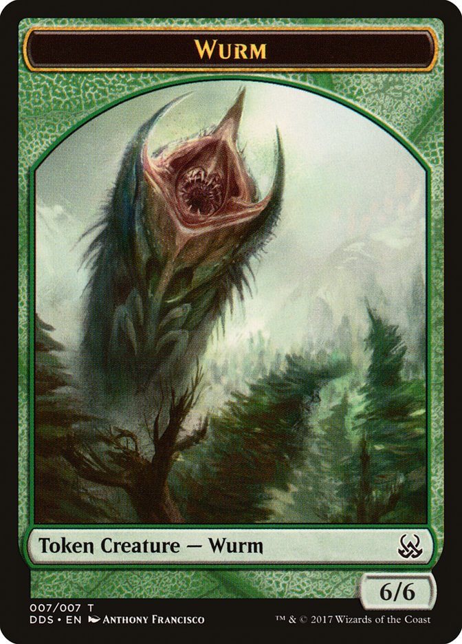 Wurm [Duel Decks: Mind vs. Might Tokens]