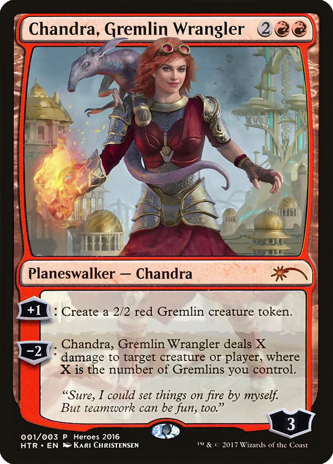 Chandra, Gremlin Wrangler [Unique and Miscellaneous Promos]