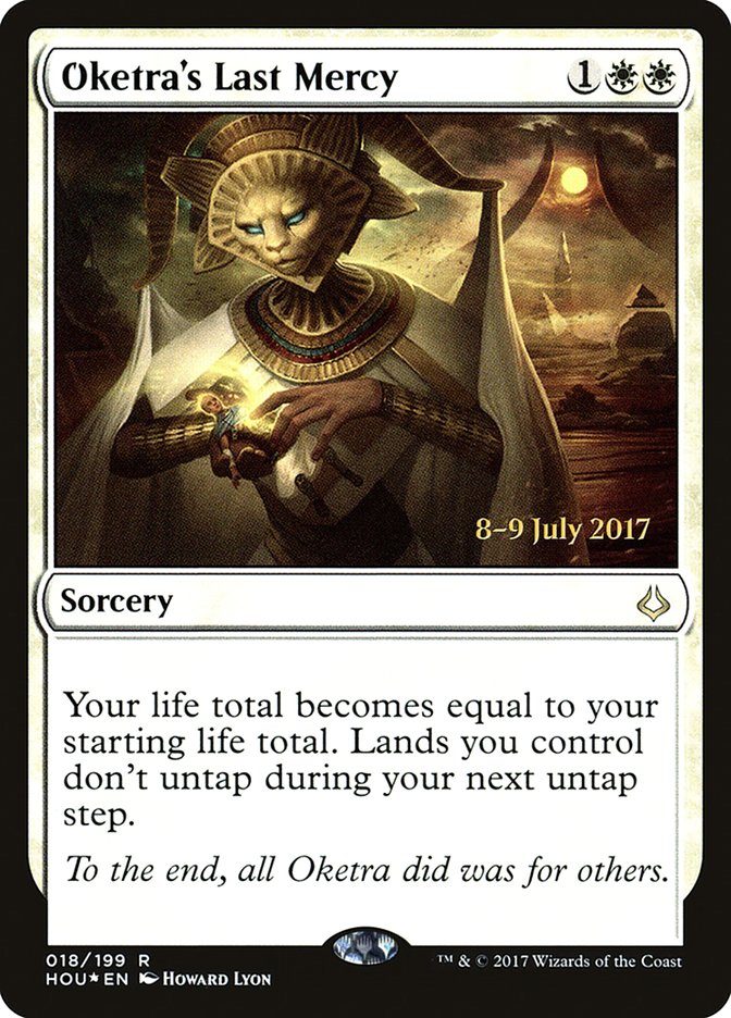 Oketra's Last Mercy  [Hour of Devastation Prerelease Promos]