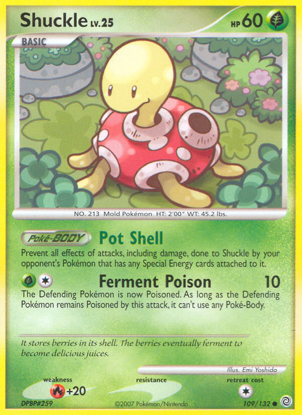 Shuckle (109/132) [Diamond & Pearl: Secret Wonders]