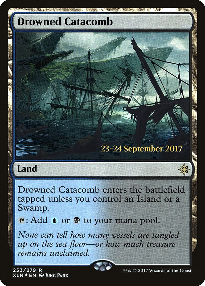 Drowned Catacomb  [Ixalan Prerelease Promos]