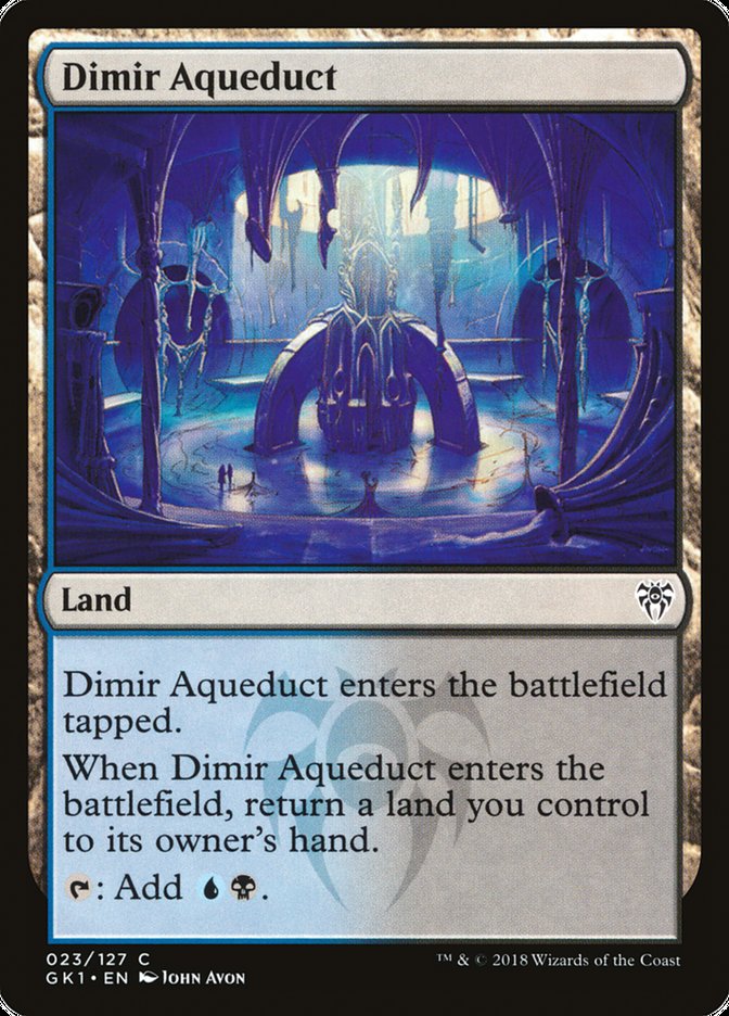 Dimir Aqueduct [GRN Guild Kit]