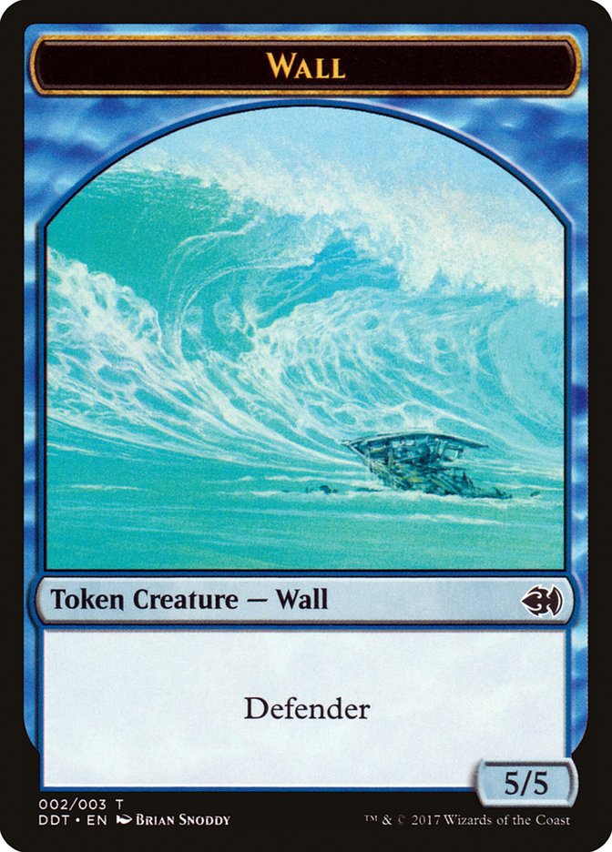 Wall [Duel Decks: Merfolk vs. Goblins Tokens]