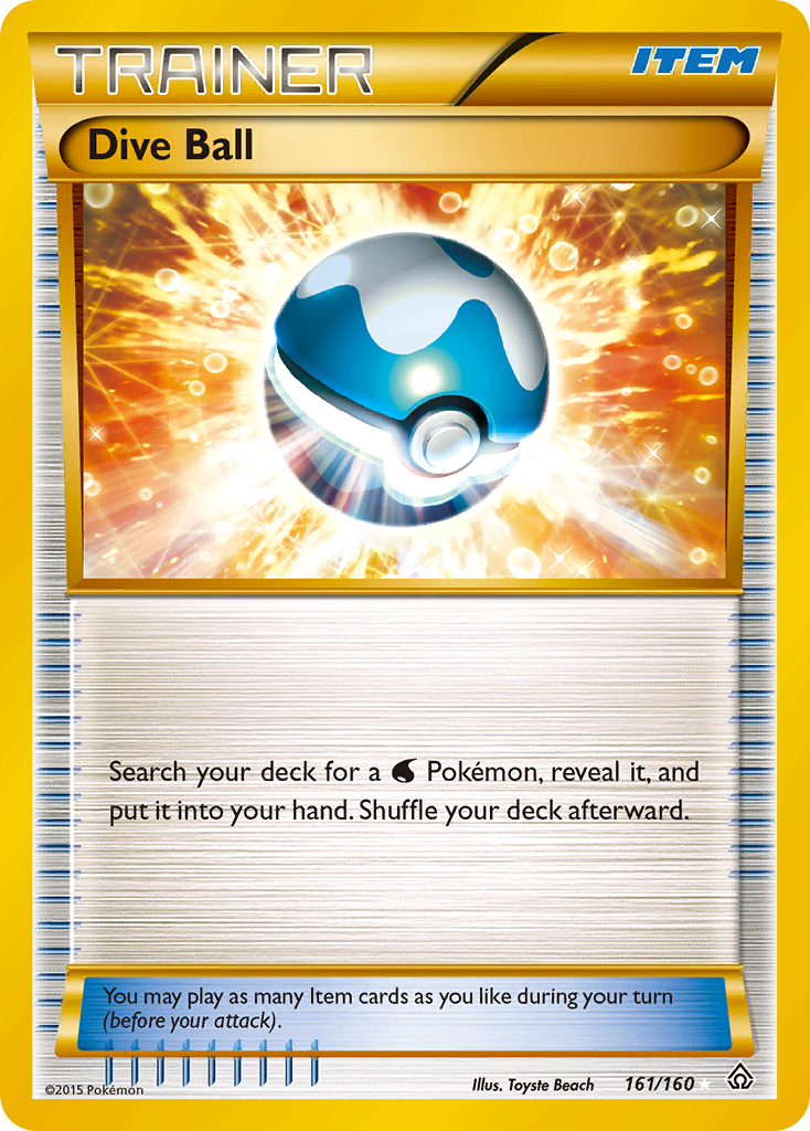 Dive Ball (161/160) [XY: Primal Clash]