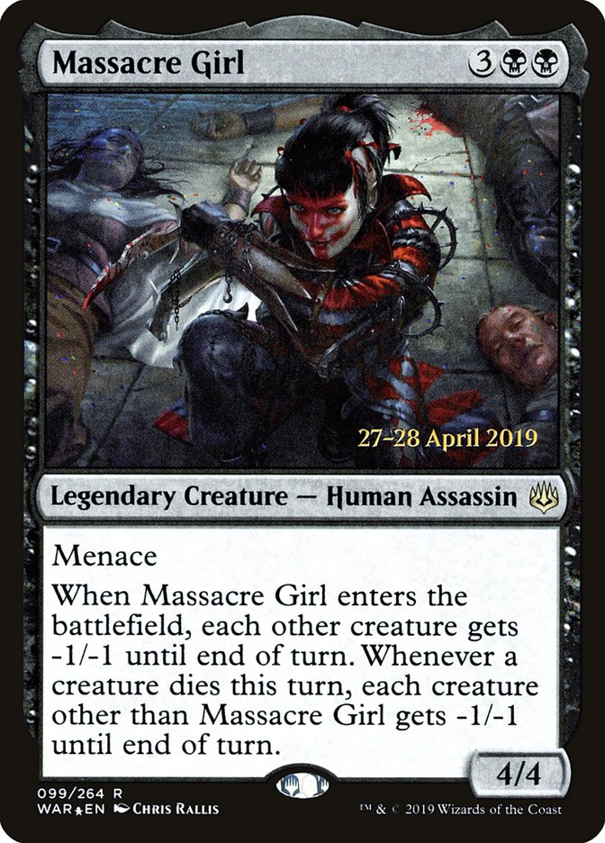 Massacre Girl  [War of the Spark Prerelease Promos]