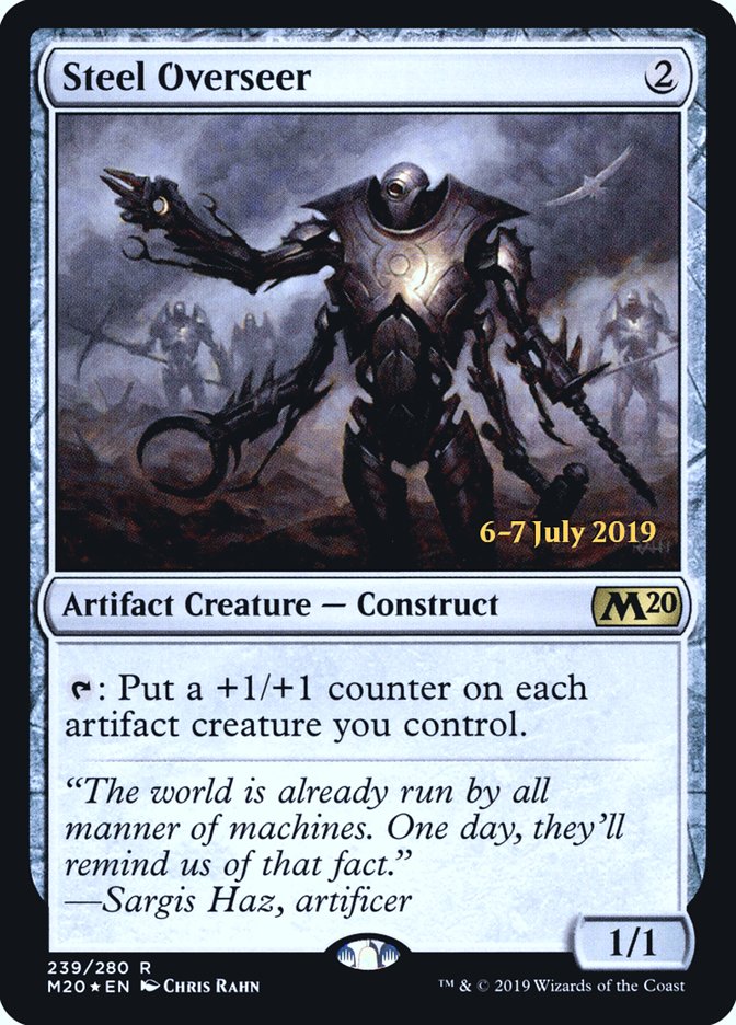 Steel Overseer  [Core Set 2020 Prerelease Promos]