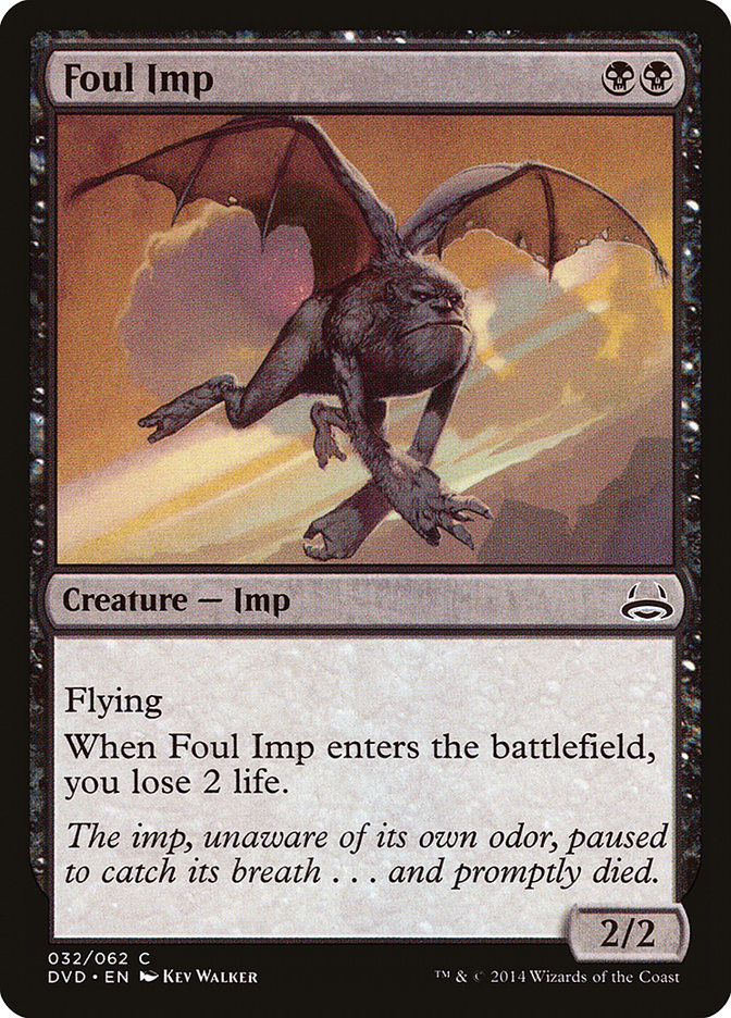 Foul Imp (Divine vs. Demonic) [Duel Decks Anthology]