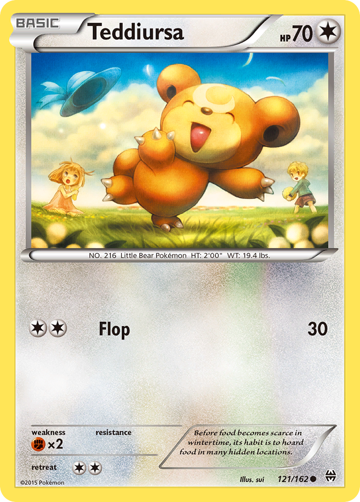 Teddiursa (121/162) [XY: BREAKthrough]