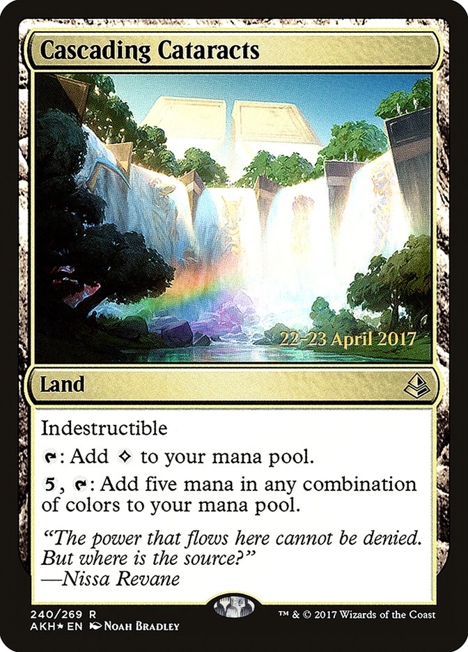 Cascading Cataracts  [Amonkhet Prerelease Promos]