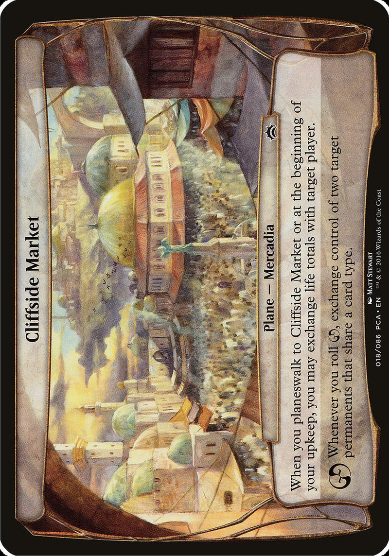 Cliffside Market [Planechase Anthology Planes]