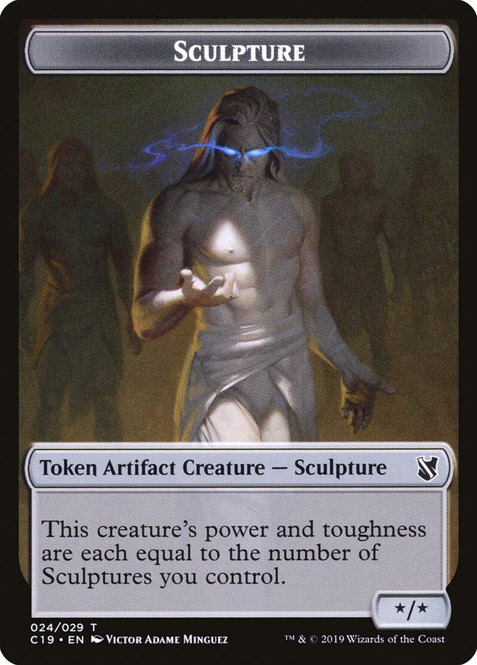 Sculpture [Commander 2019 Tokens]